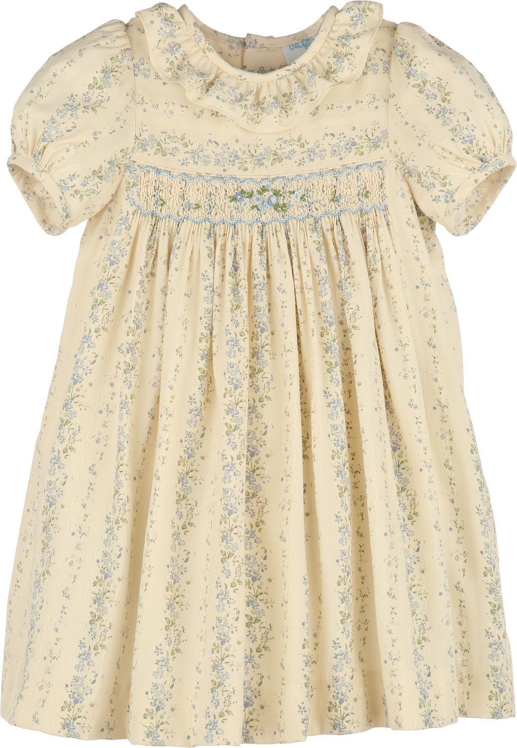 Blue Autumn Tapestry Dress