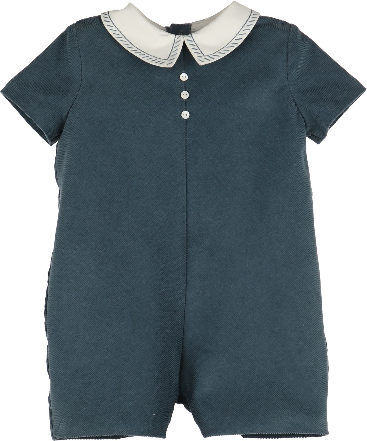 Blue Cozy Corduroy Boy Bubble