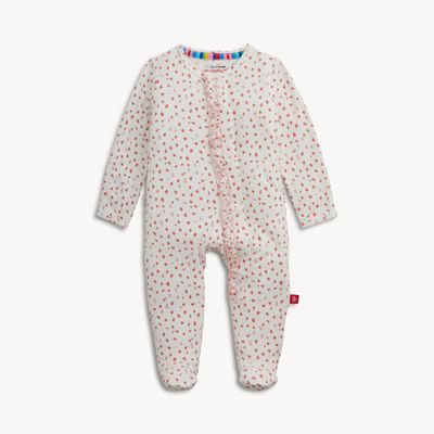 Apple Blossom Modal Ruffle Footie