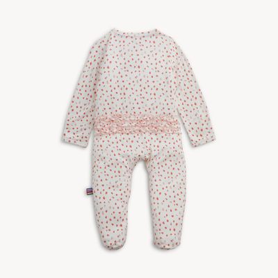 Apple Blossom Modal Ruffle Footie