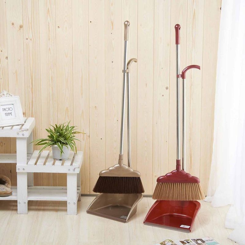 Indoor Broom and Dust Pan Set