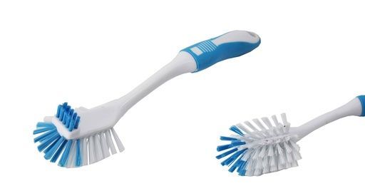 Kitchen Double Sided Dish Brush with Long Handle