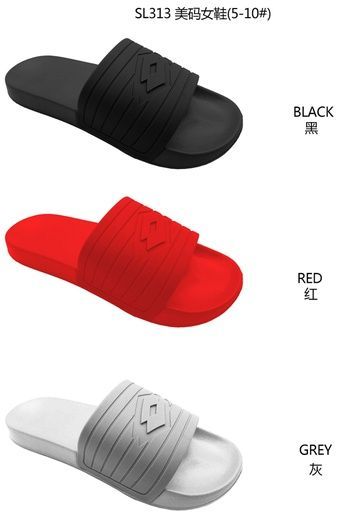 Unisex Slippers Strip Style Mixed Colors