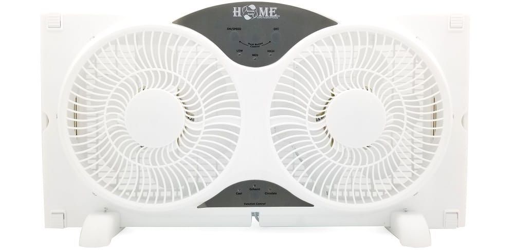 9" Dual 3 Speeds and 3 Function Window Fan, ETL Certified