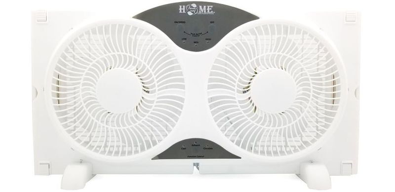 9" Dual 3 Speeds and 3 Function Window Fan, ETL Certified