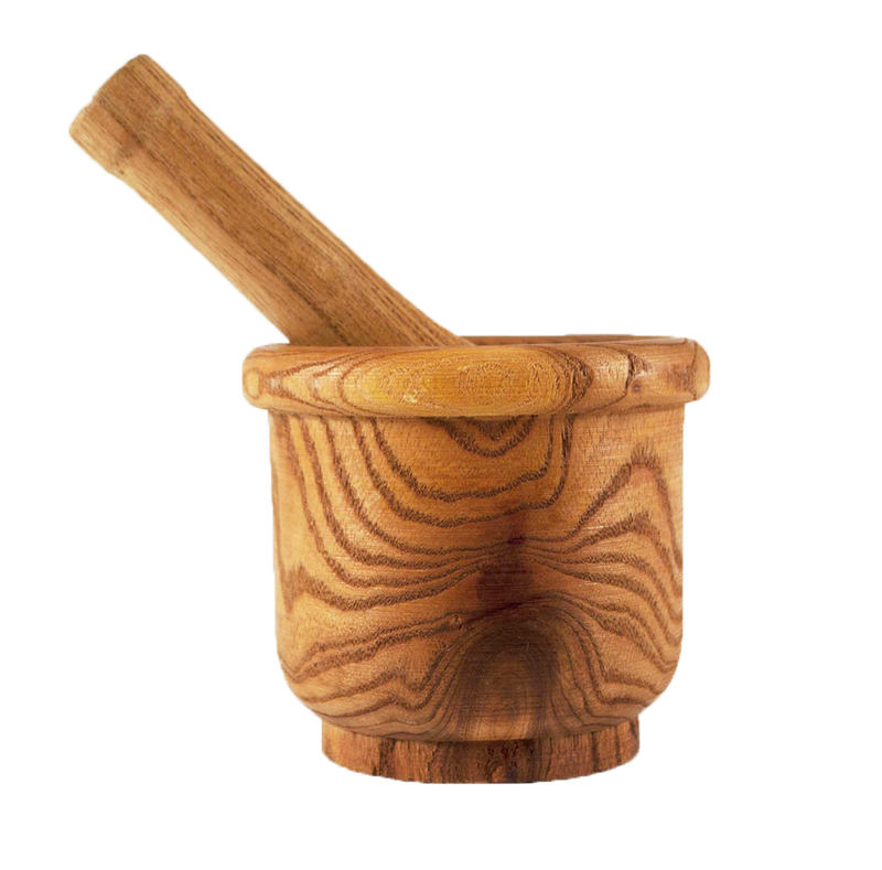 Heavy Duty Wooden Mortar and Pestle
