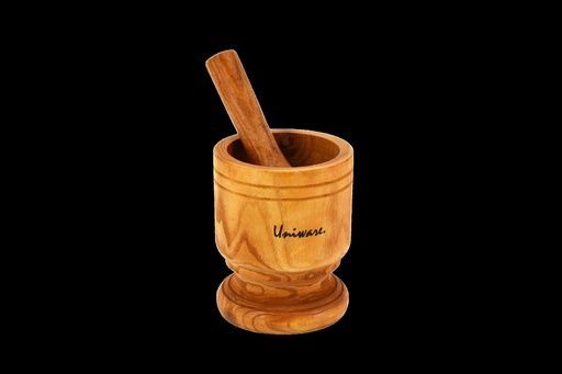 Heavy Duty Wooden Mortar and Pestle
