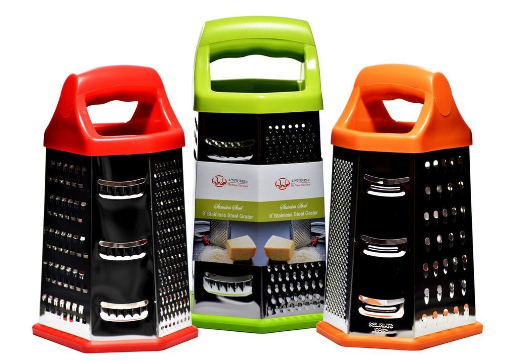 9" Stainless Steel Grater Mixed colors