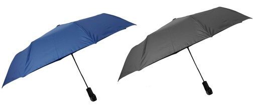 22" 3 Section Auto Umbrella, Mixed Colors