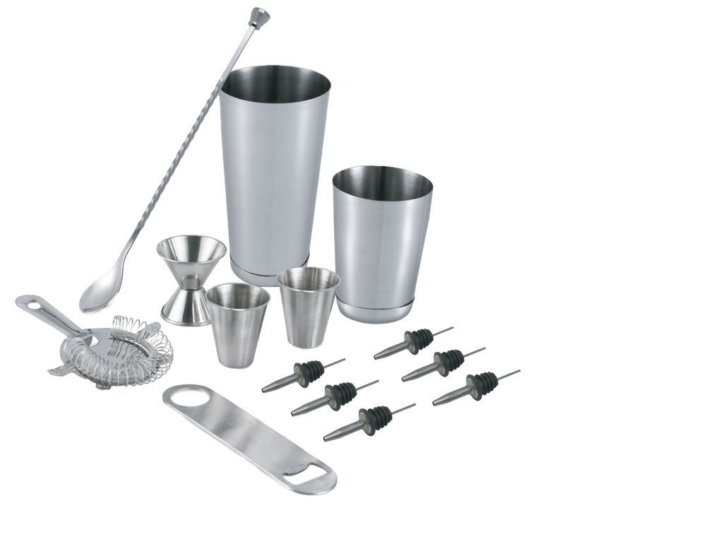 14 Pieces Stainless Steel Bar Set