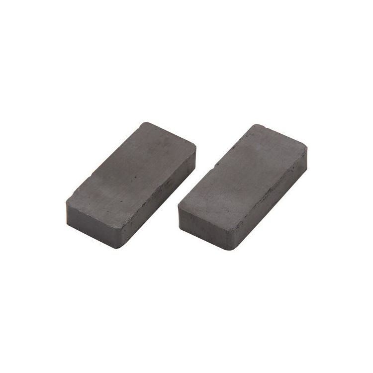 Ceramic Block Magnets, 2 Pieces