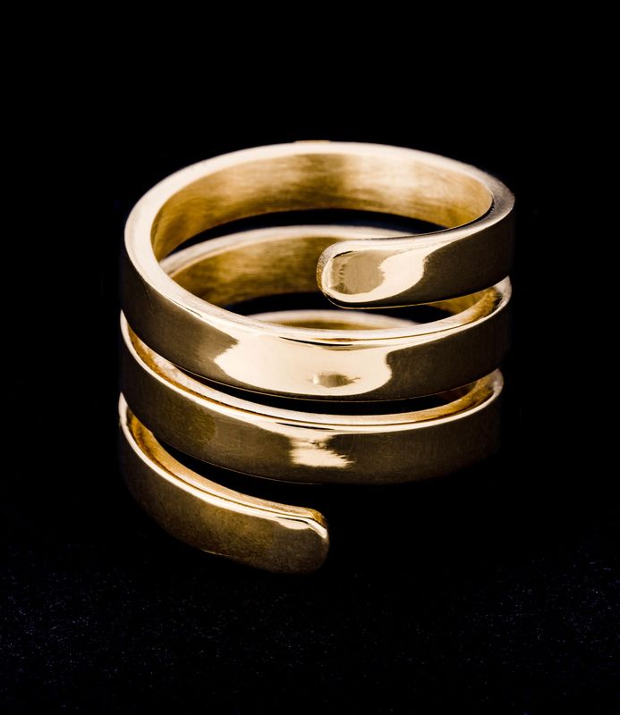 SMOOTH 18K GOLD PLATED