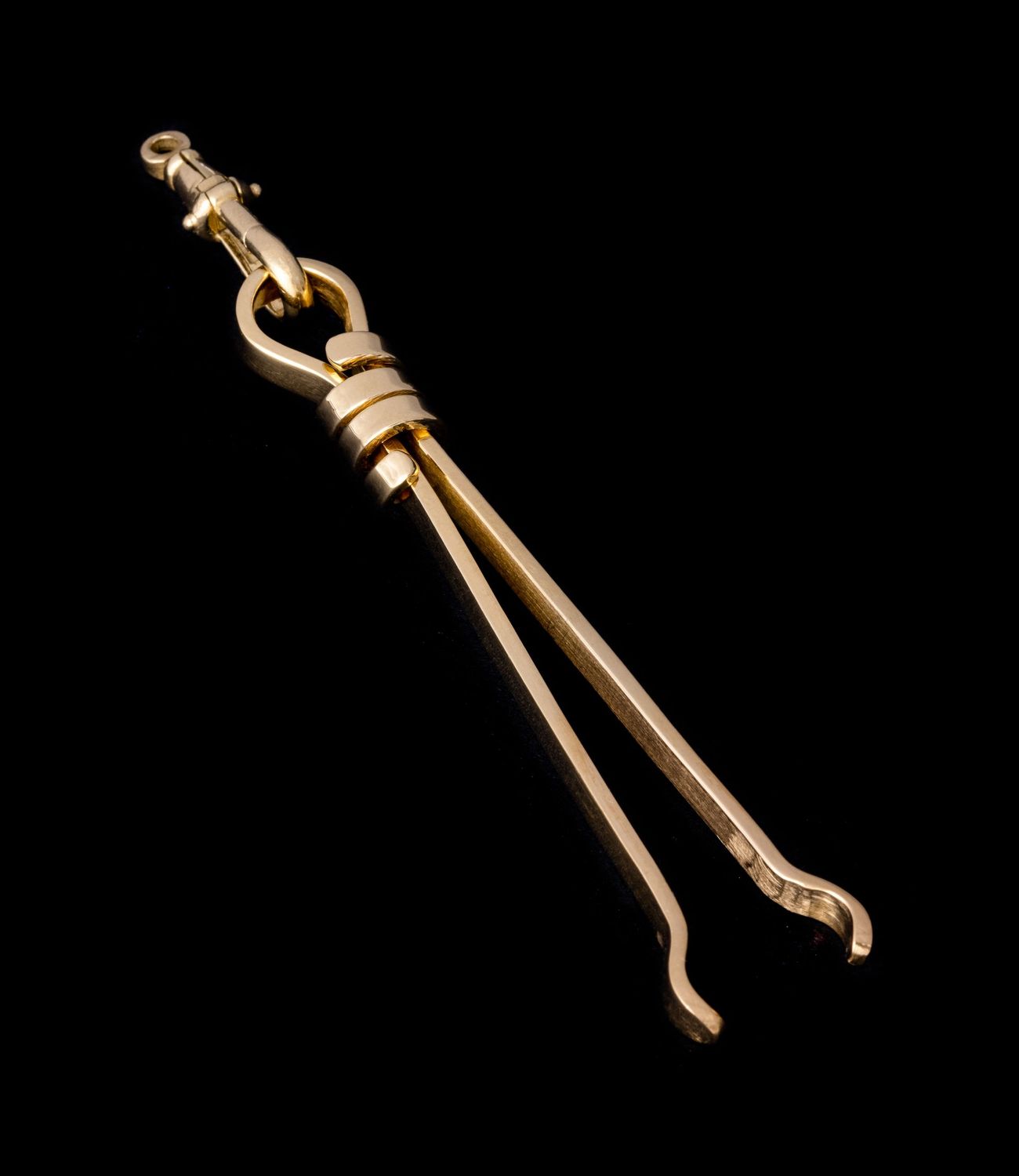 ICSPRING PINSE IN 925 SILVER PLATED WITH 18K GOLD