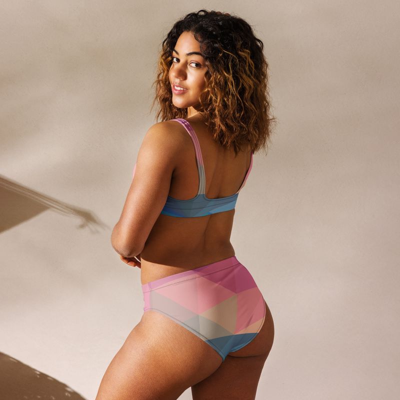 bunter recycled high-waisted bikini