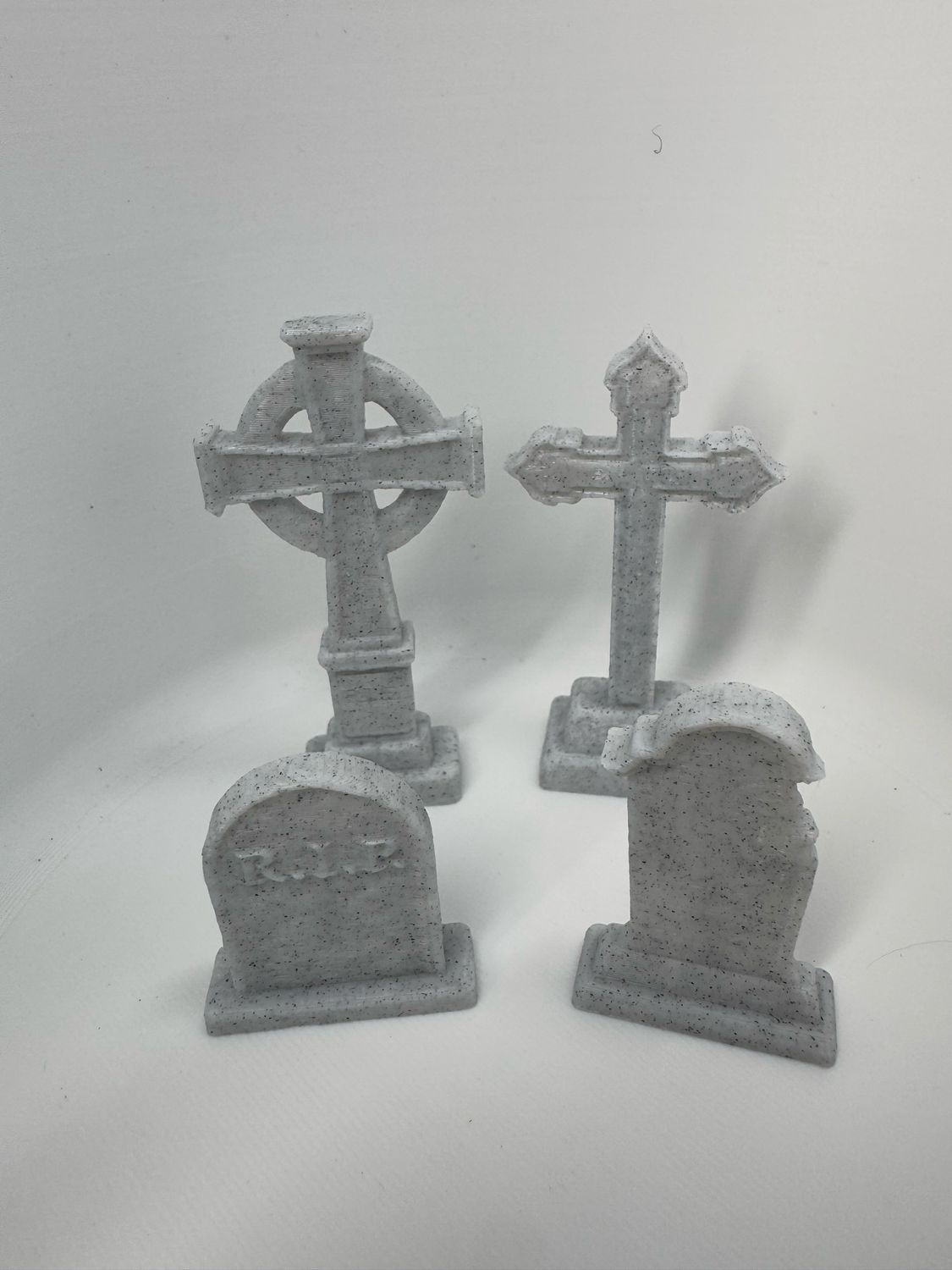 Spooky Gravestones Set of 4