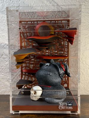Spooky Kitty 4x4x6&quot; Enclosure