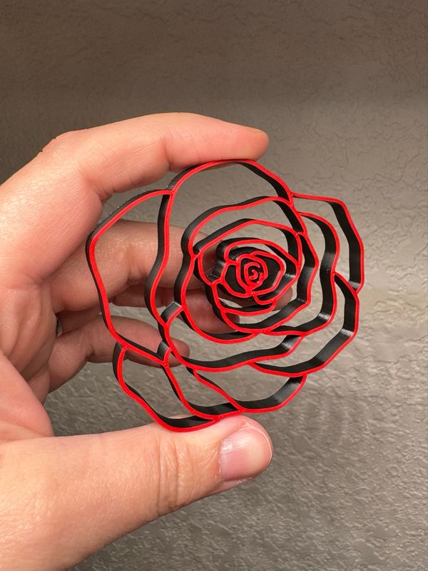 Small Rose Climbing Wall