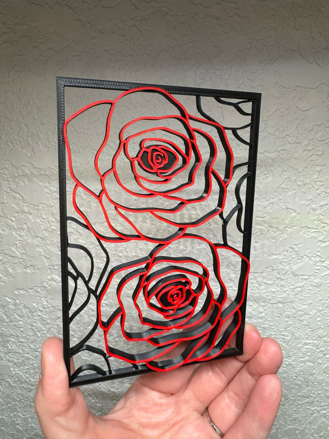 Rose Climbing Wall 4x6&quot;