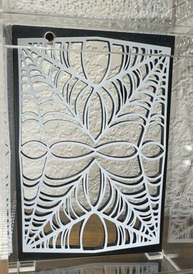 Abstract Webs Climbing Wall 4x6&quot;