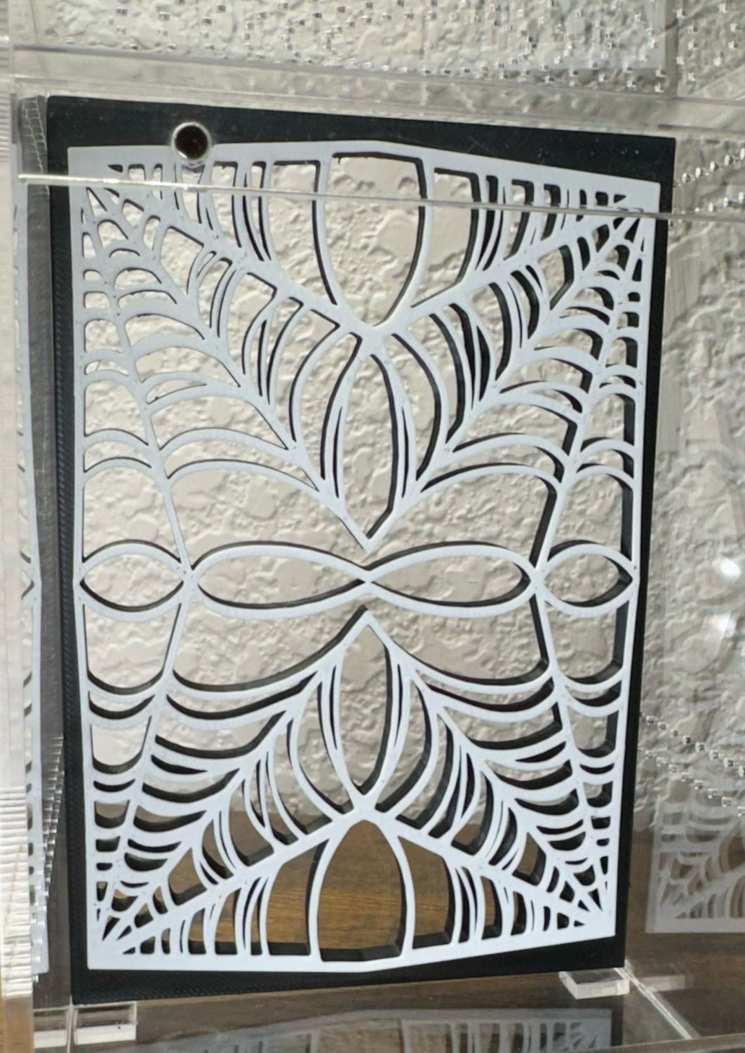 Abstract Webs Climbing Wall 4x6&quot;