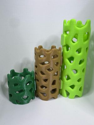 Magnetic Cholla Wood 3D Printed Alternative - 3 Sizes