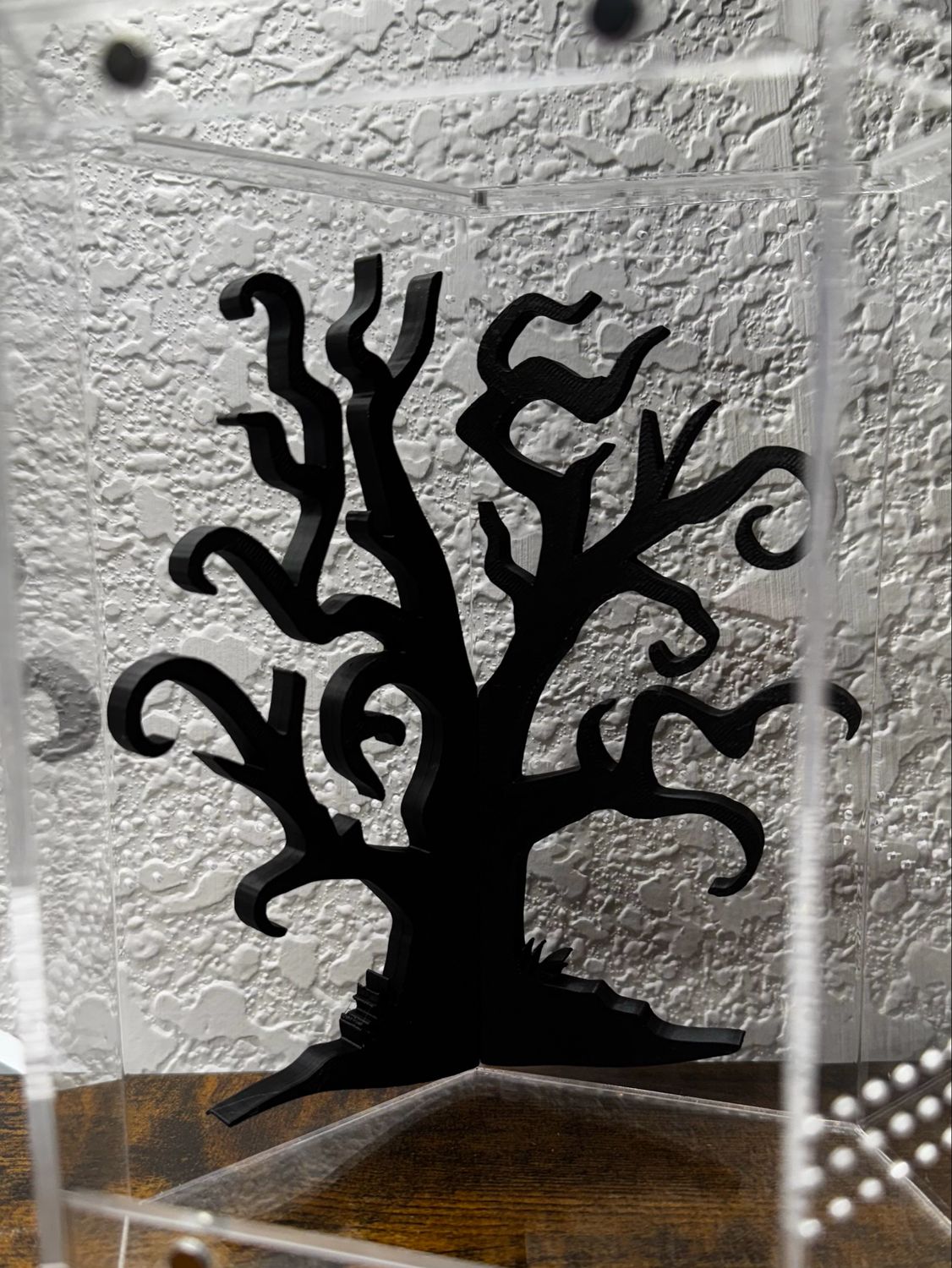Spooky Tree Climbing Wall For Hex Tower Enclosure