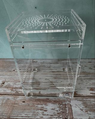 FLAWED Stackable Front Opening Enclosure - 4x4x6&quot;