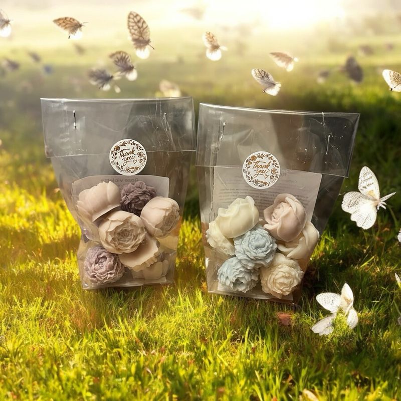Lot de 10 Fondants fleurs 🌸 