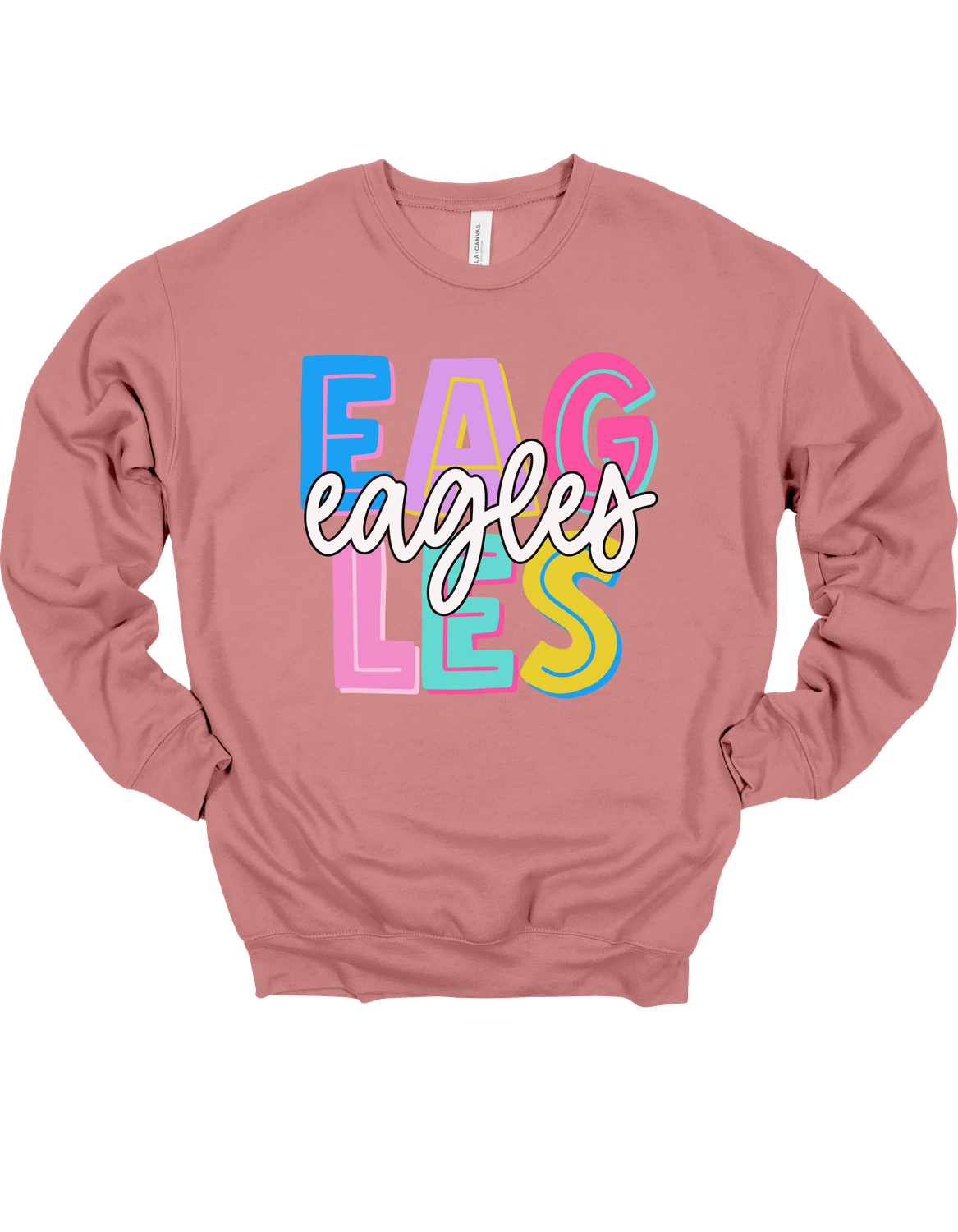 Retro Eagles Bella + Canvas Adult Unisex Sponge Fleece Drop Shoulder Sweatshirt
2 Colors Available
