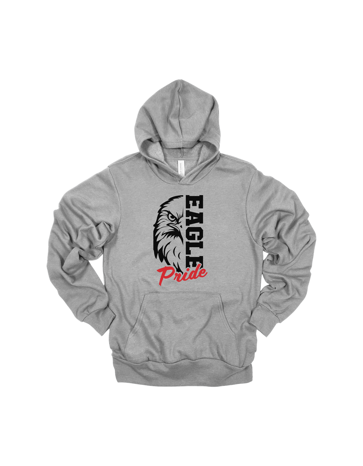 Eagle Pride Bella + Canvas Hooded Sweatshirt Youth-Adult