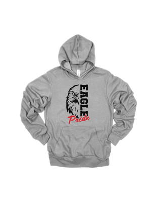 Eagle Pride Bella + Canvas Hooded Sweatshirt Youth-Adult