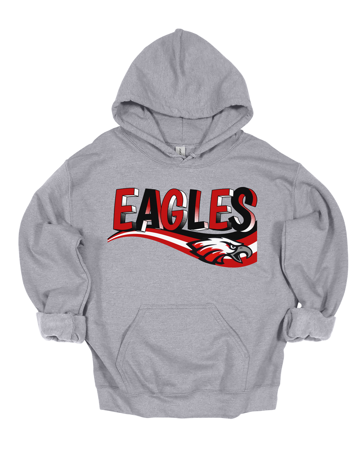 Eagle Gildan Hooded Sweatshirt Youth-Adult