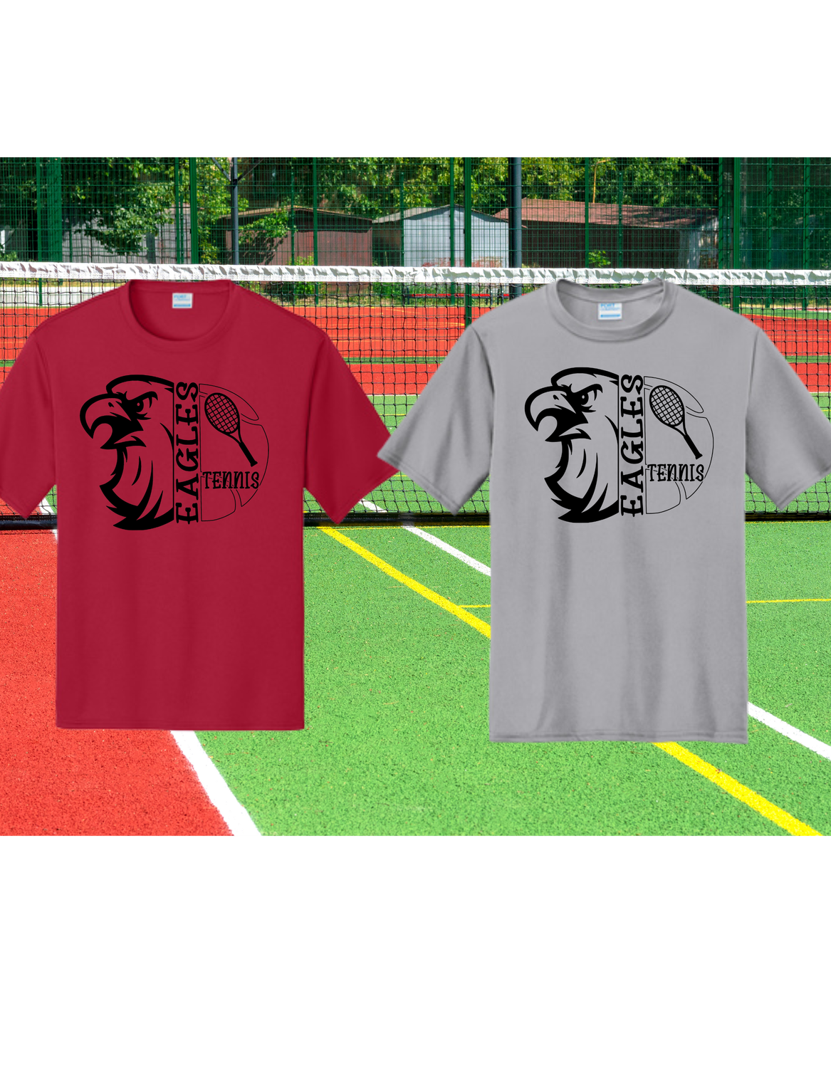 Performance Wear Tennis Eagle Face Youth-Adult