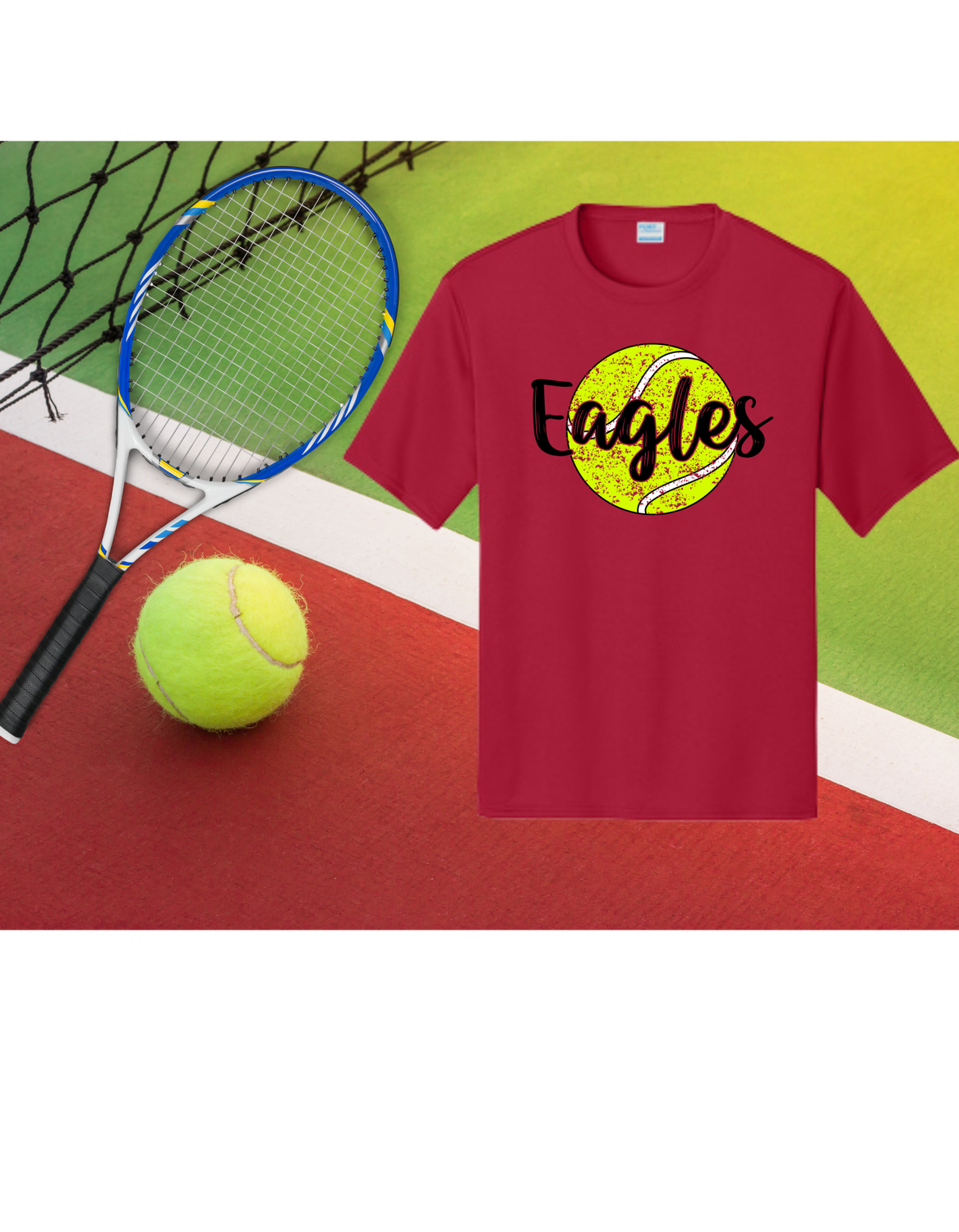 Performance Wear Eagles Tennis Youth-Adult