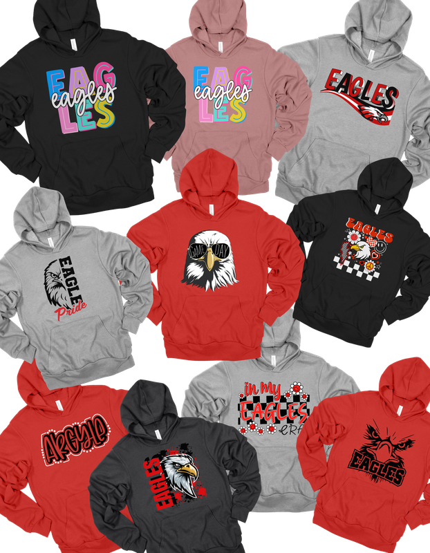 Bella + Canvas Hooded Sweatshirt Youth-Adult
