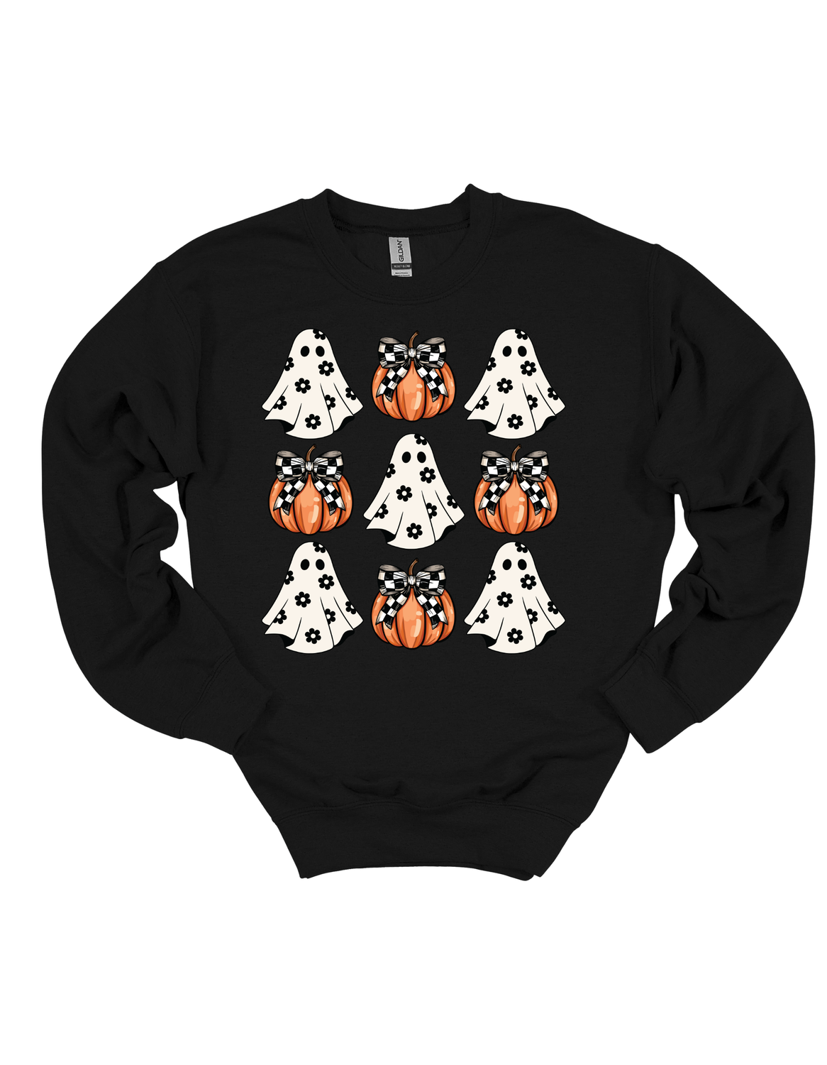 Ghost &amp; Pumpkins Gildan Sweatshirt Youth-Adult Sizes