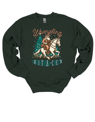Wrangling Christmas Gildan Youth-Adult Sizes