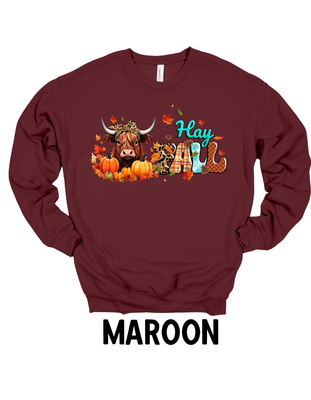 Hay Fall Bella + Canvas Adult Sizes Only