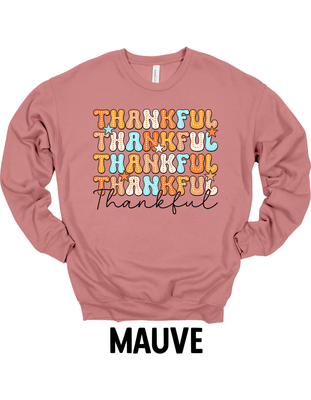 Thankful Bella + Canvas Youth-Adult Sizes
