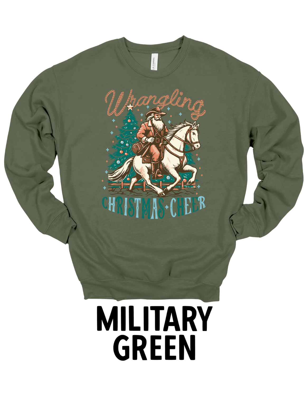 Wrangling Christmas Bella + Canvas Adult Sizes Only