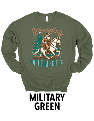 Wrangling Christmas Bella + Canvas Adult Sizes Only