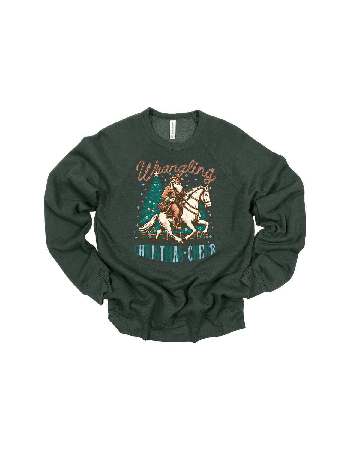 Wrangling Christmas Bella + Canvas Youth Sizes Only