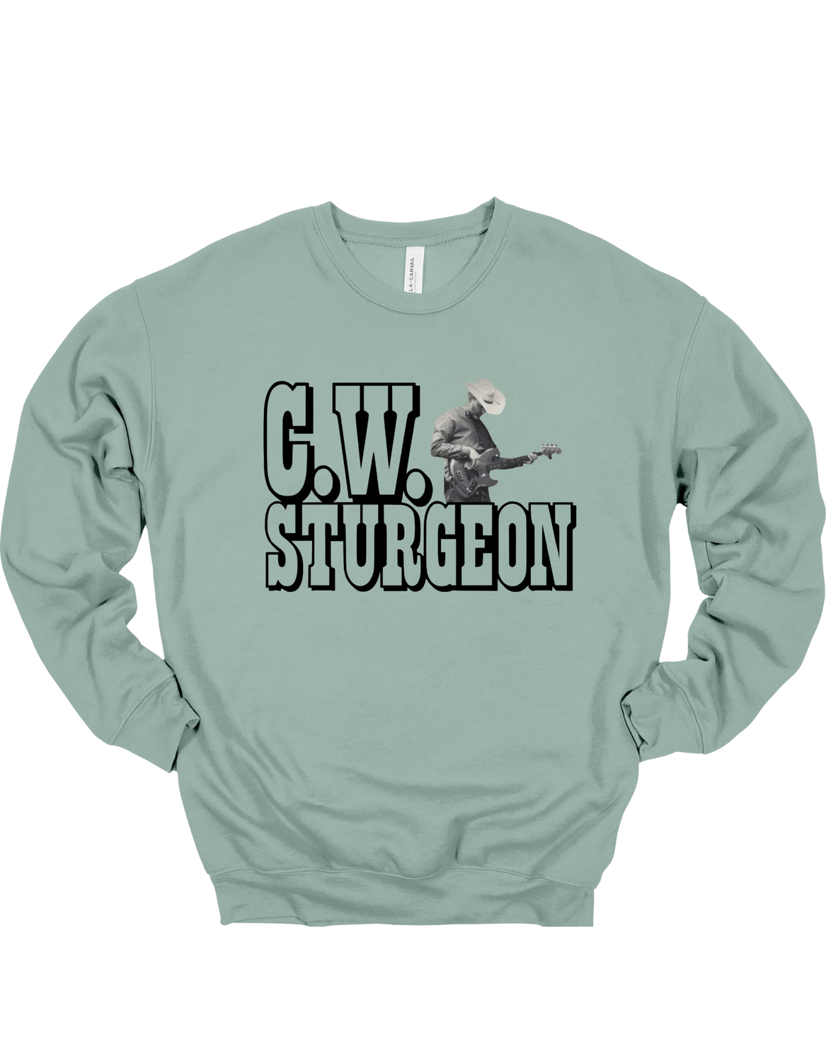 C.W. Sturgeon Black Logo Bella Sweatshirt More Colors Available
