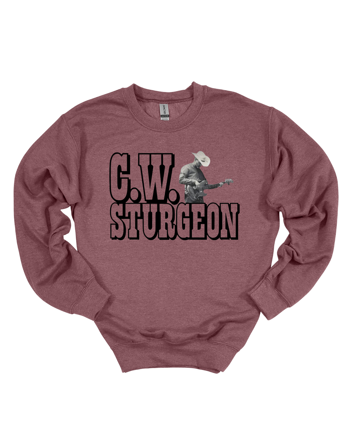 C.W. Sturgeon Black Logo Gildan Sweatshirt More Colors Available