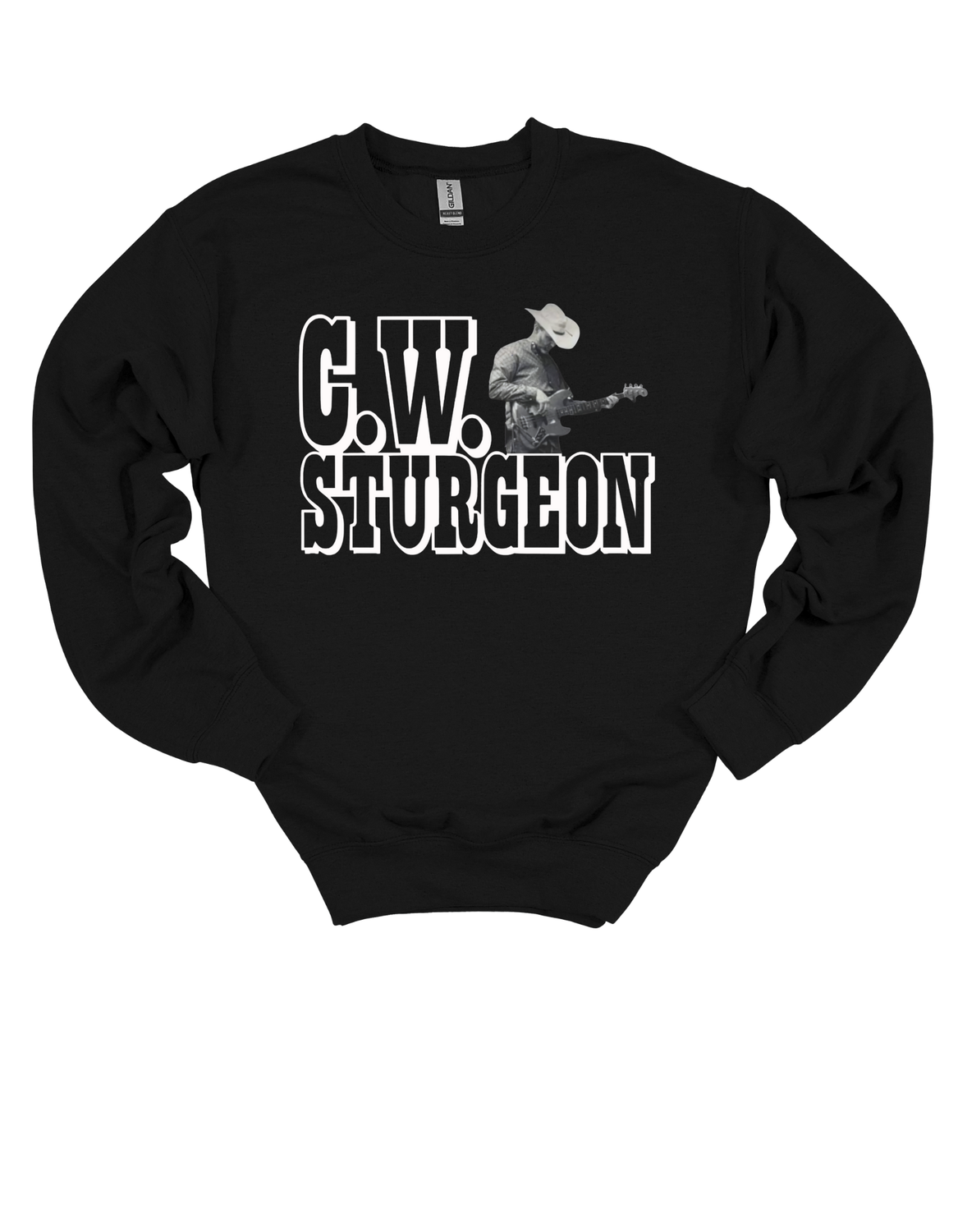 C.W. Sturgeon White Logo Gildan Sweatshirt More Colors Available