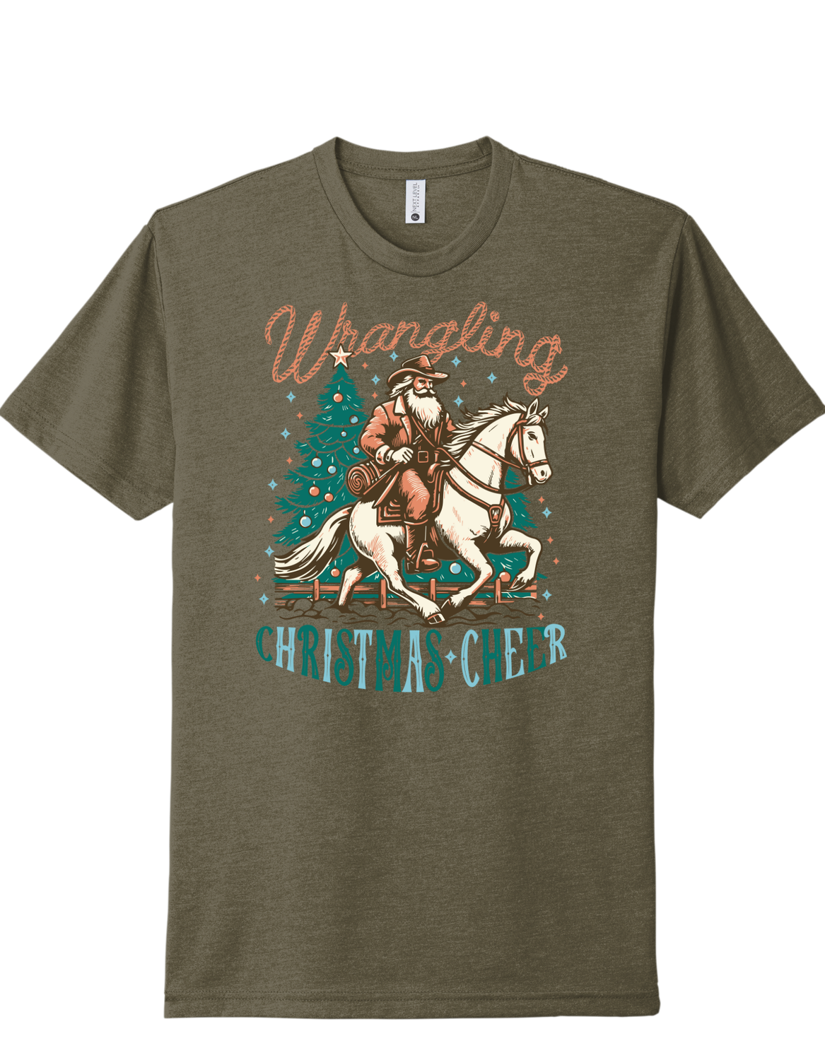 Wrangling Christmas Youth-Adult Sizes