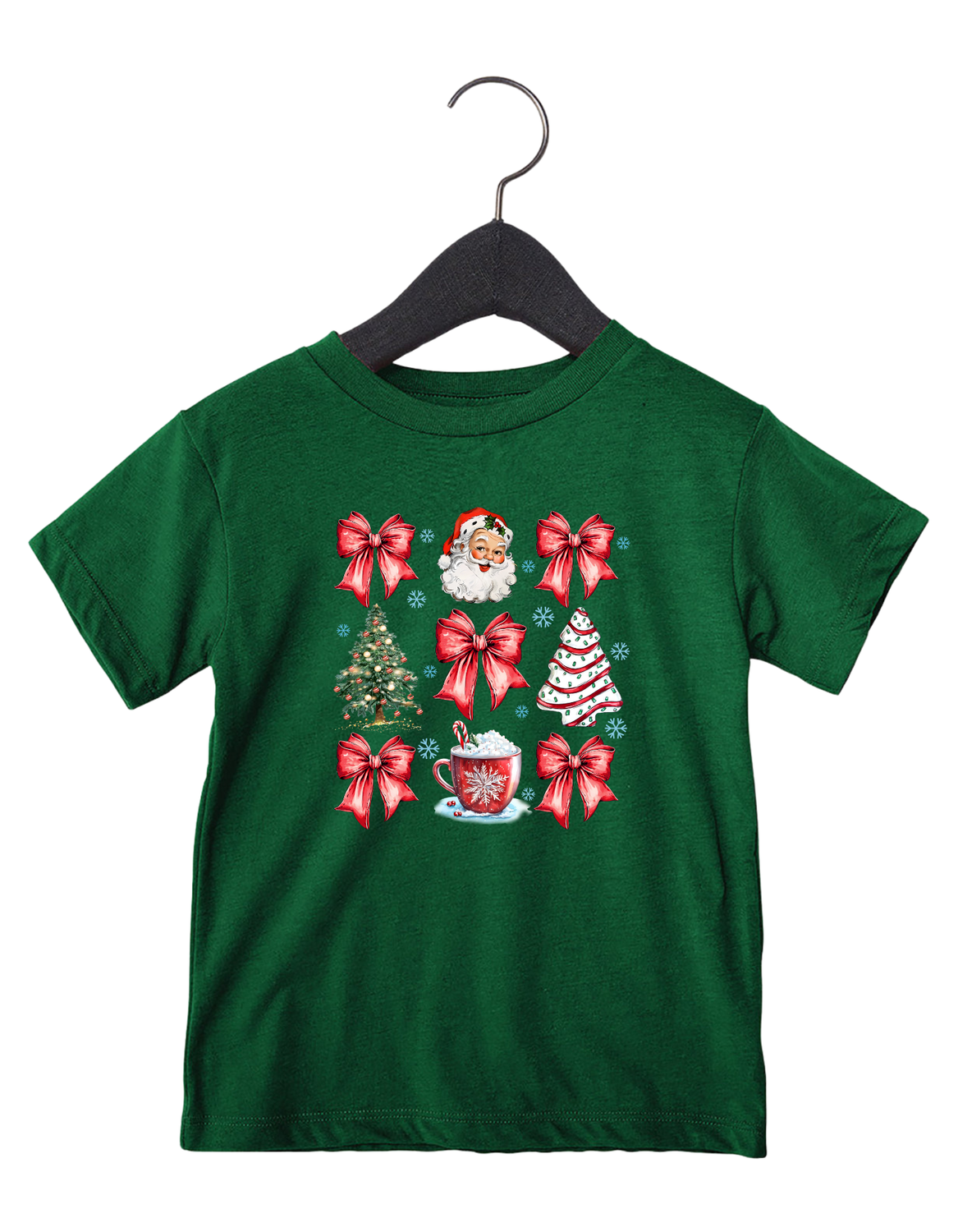 Santa Bows Toddler Sizes