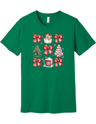 Santa Bows Youth Sizes Only