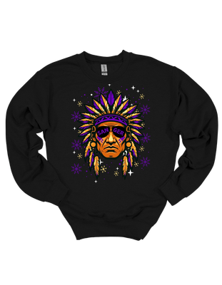 Sanger Indian Holiday (Black) Youth-Adult sizes