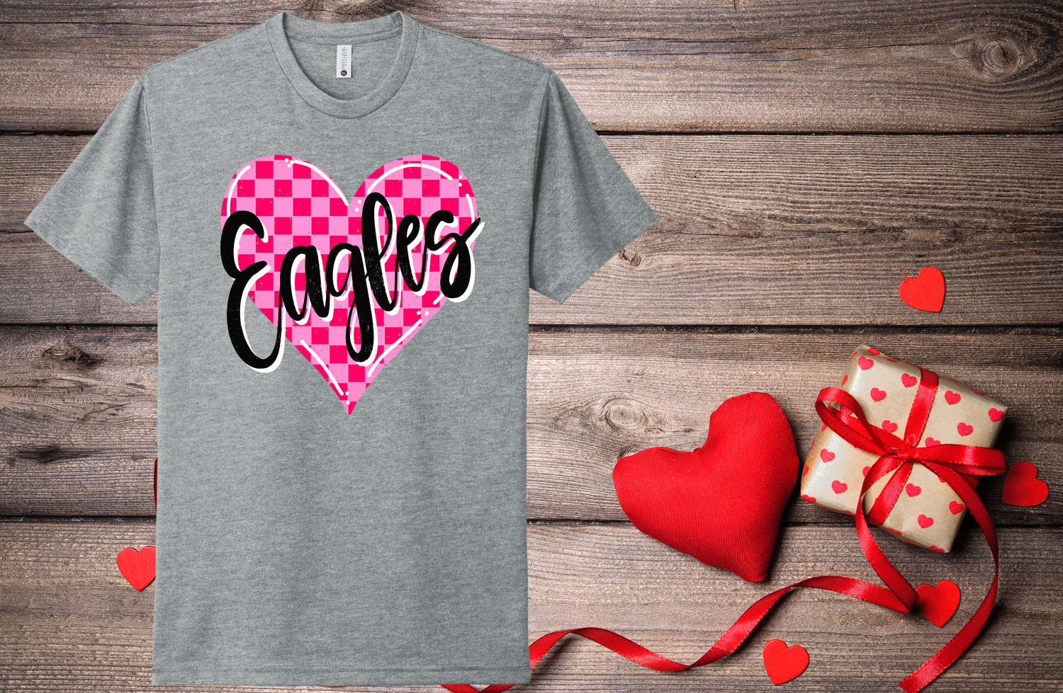 Next Level &quot;Valentine&#39;s Eagle&quot; Youth-Adult Sizes